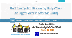 Desktop Screenshot of biggestweekinamericanbirding.com